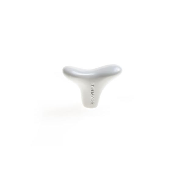 DuVerre DVBT01-WH Botero Small Knob 1 5/8 Inch - White